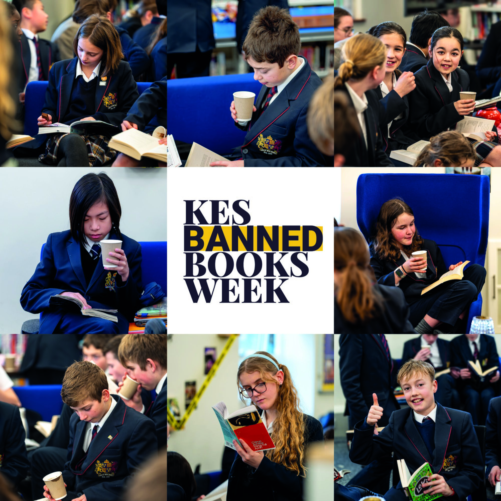 KES Banned Book week 2024   Reading Cafe 5 3 2024   7