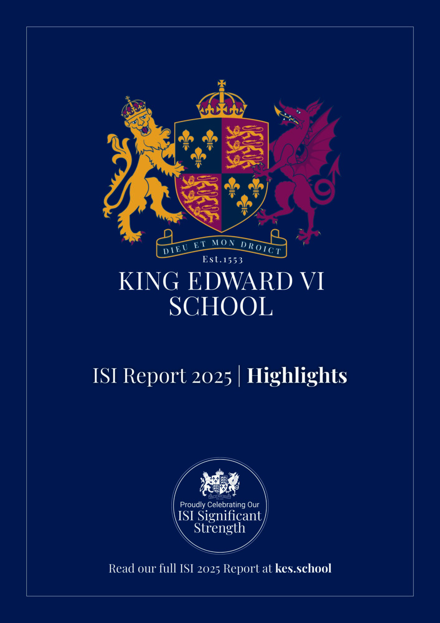 KES ISI Report 2025   Highlights Document COVER