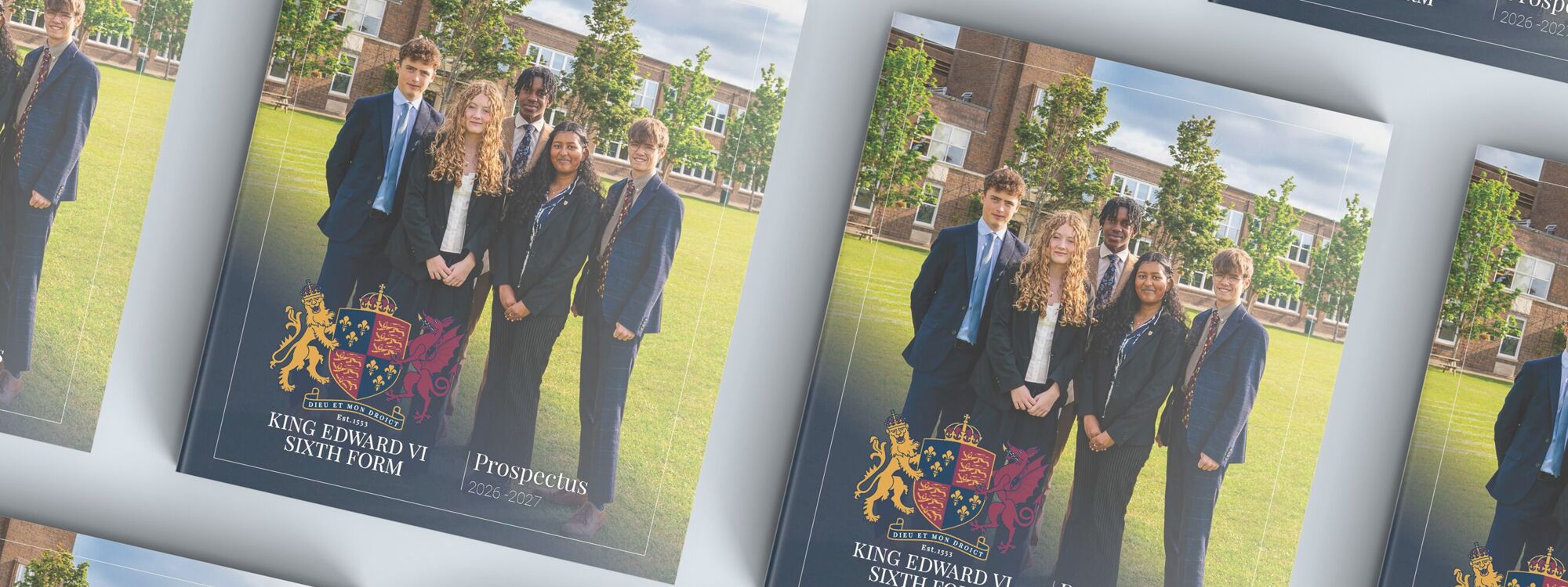 Sixth Form Prospectus Mockup 3